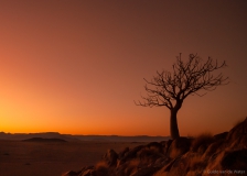 Sunrise in Namibia