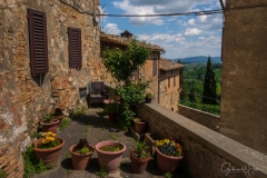 Tuscany village.